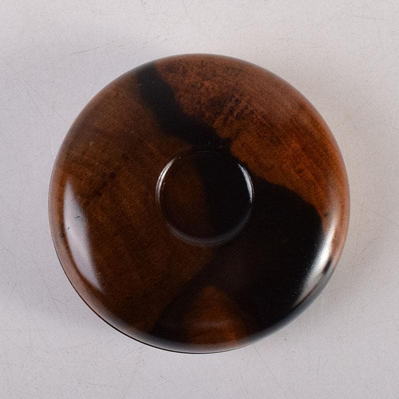 茶道具 福田芳朗作 黒柿香合 共布共箱 V R8866 - メルカリ