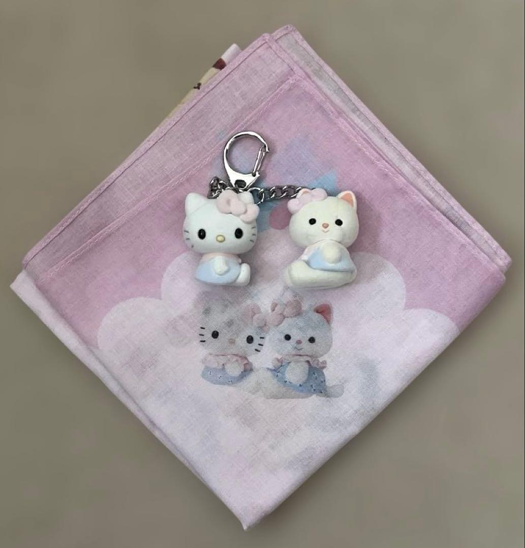 吉徳レトロぬいぐるみこれくしょん ハローキティキーホルダー＋