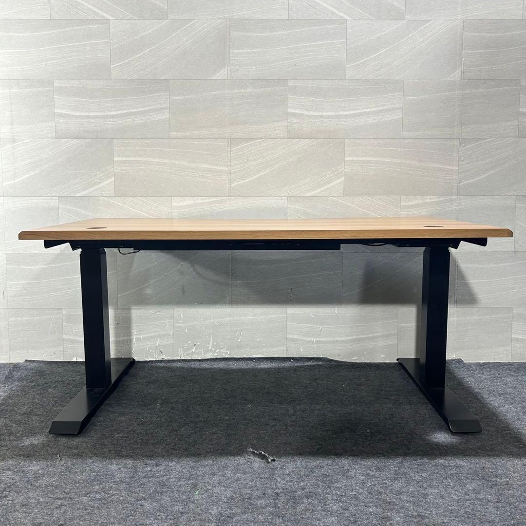 FlexiSpot 電動昇降 スタンディングデスク カーブ型天板付き d3798