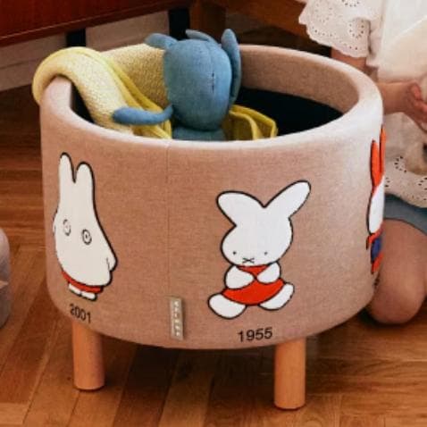 【新品未使用】 studio Clip ミッフィー 3way 刺繍収納スツール