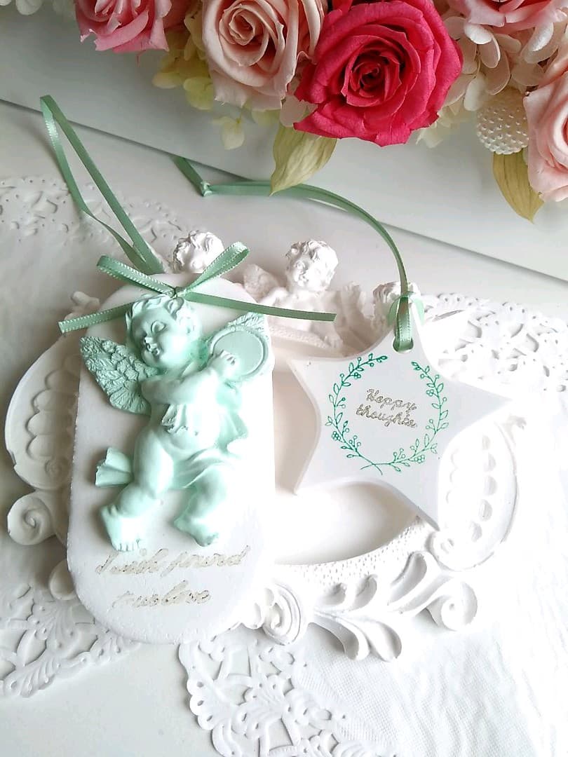 アロマストーンエンジェルプレート＆⭐プレート