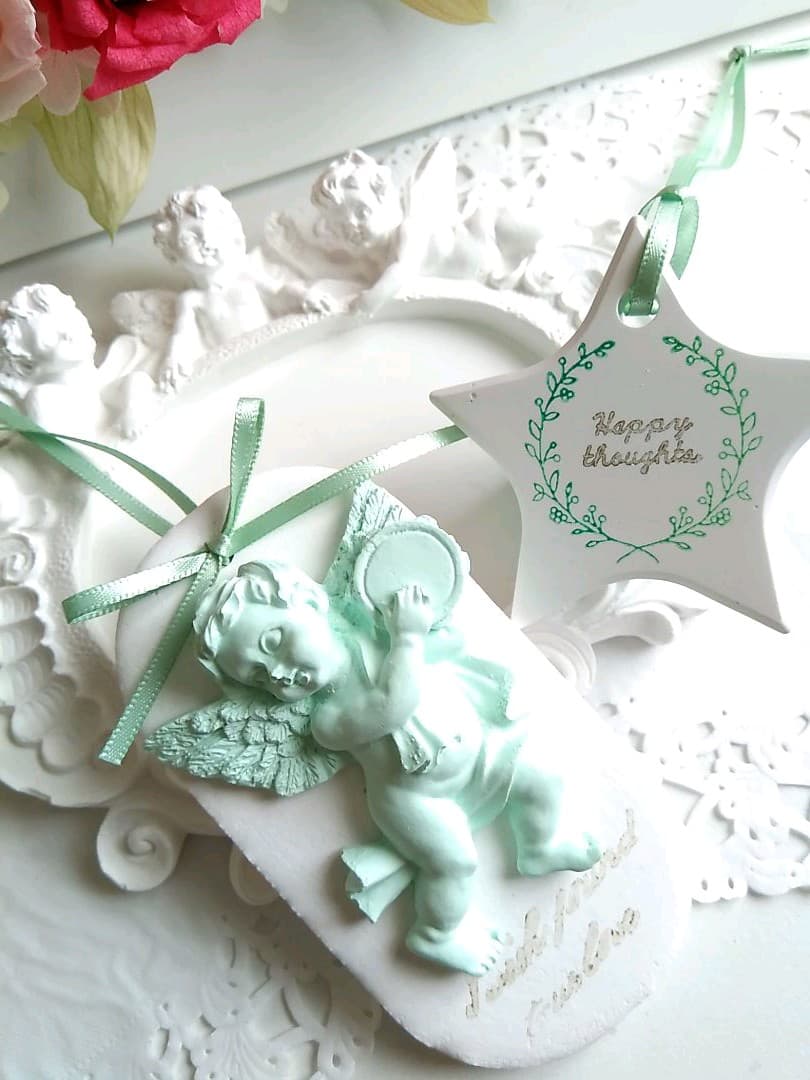 アロマストーンエンジェルプレート＆⭐プレート