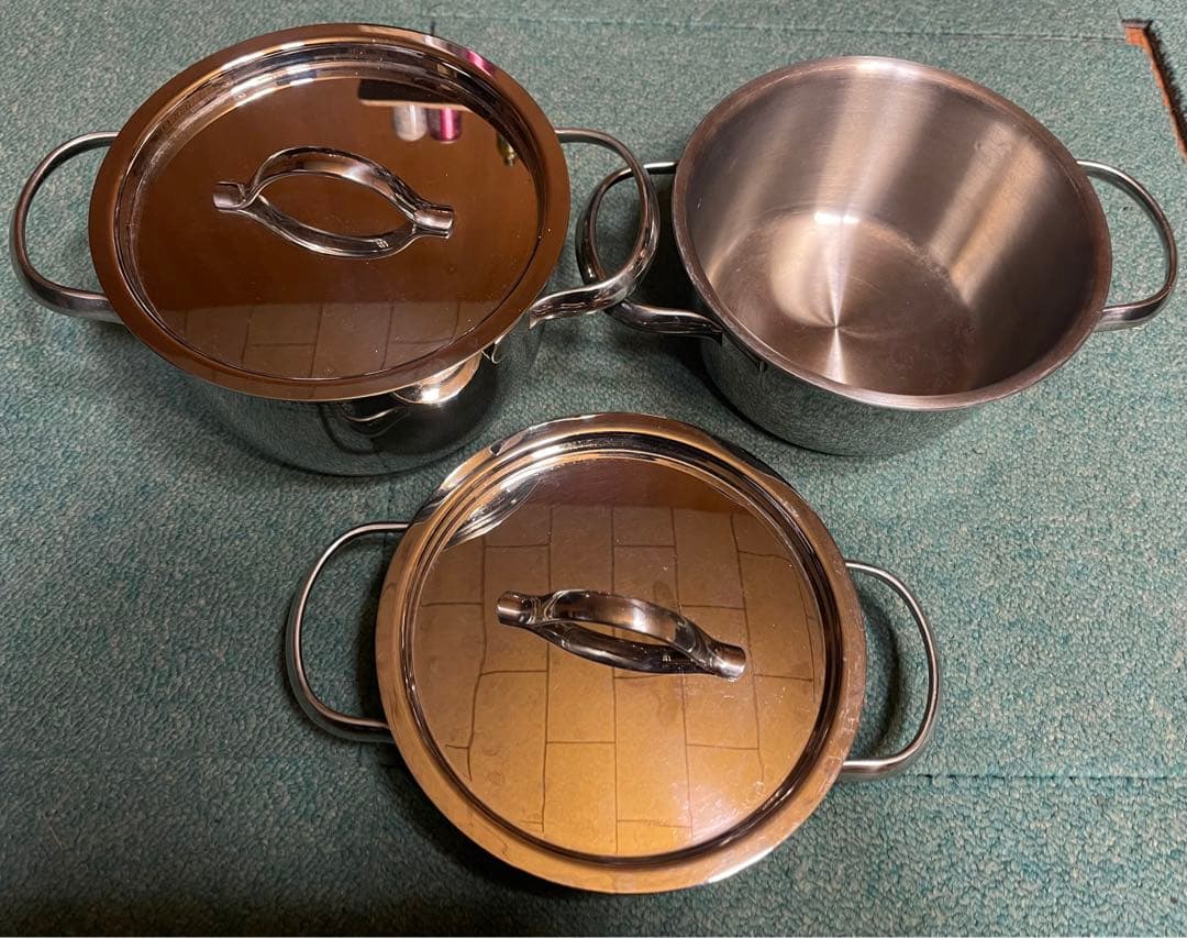 VitaCraft ステンレス鍋 3点セット