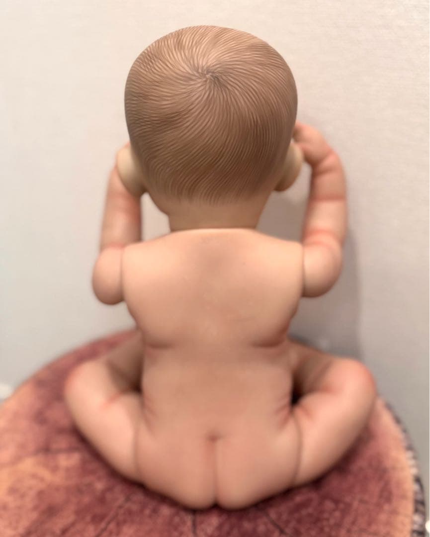 ★新品★リボーンドール フルボディーつぶらな瞳の女の子48cm