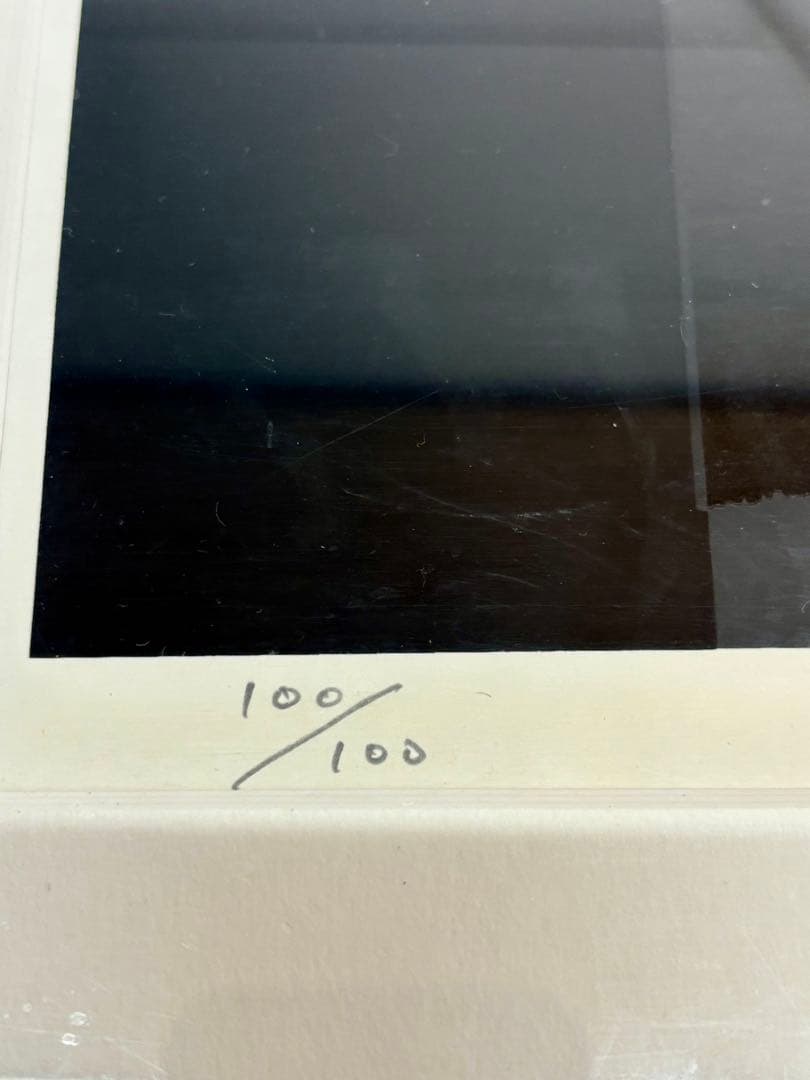 s*様 #沢田哲郎「NIGHT VIEWS」シルクスクリーン 額装作品（100