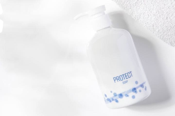 波佐見焼ハンドソープボトル、ディスペンサー付き