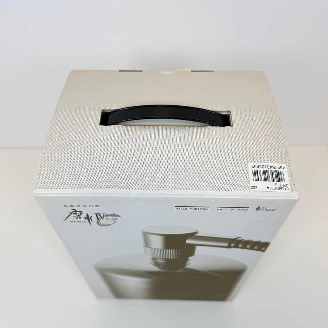 未使用】水生活製作所 磨水Ⅳ 家庭用浄水器 GOLD カウンター据置き
