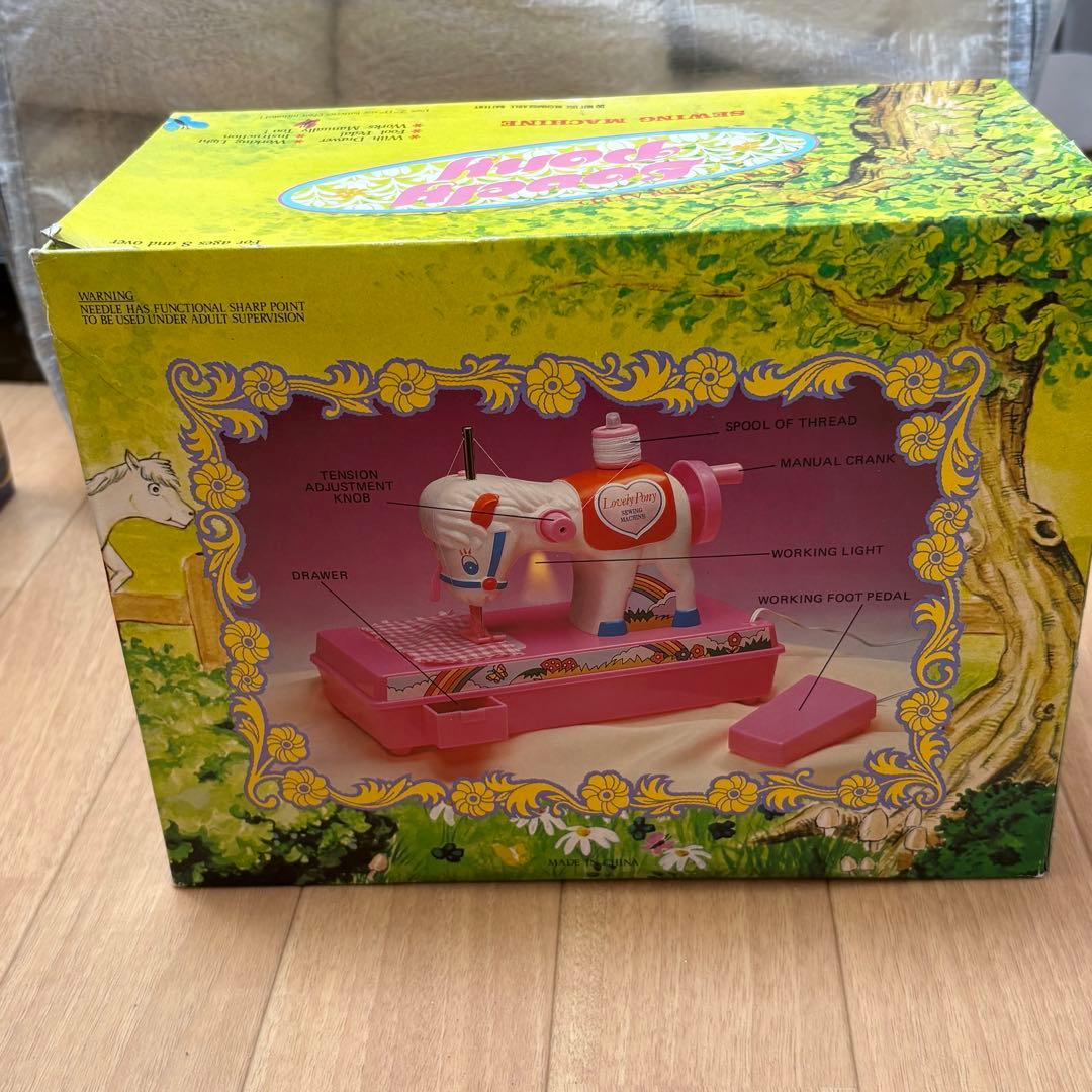 Lovely Pony ミシン 電池式