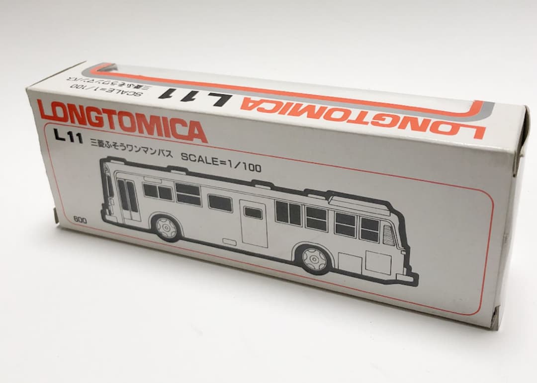 ロングトミカ 三菱ふそうワンマンバス L11 1/100スケール - メルカリ