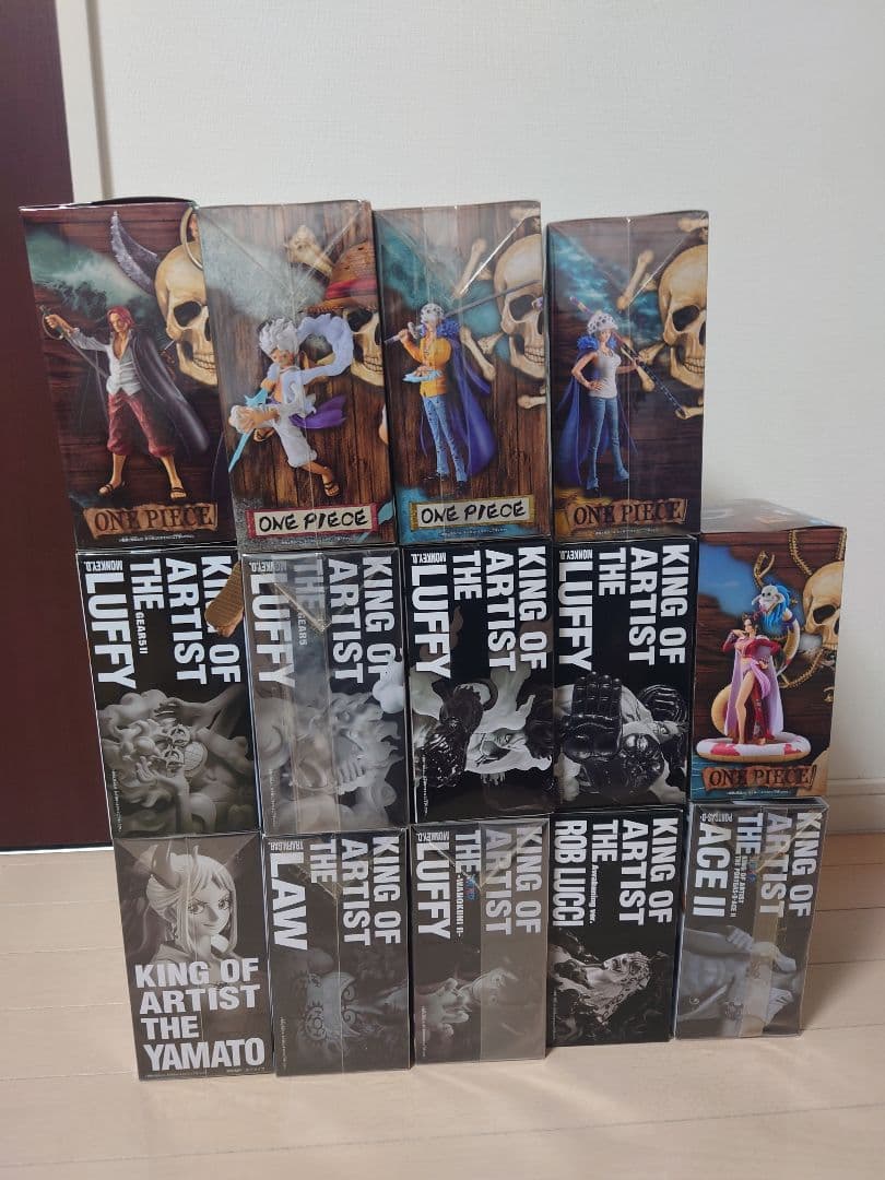 【未開封】ワンピース KING OF ARTIST フィギュア 他全１４個セット