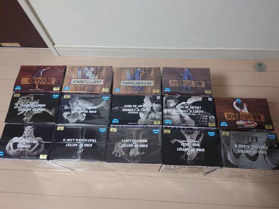 【未開封】ワンピース KING OF ARTIST フィギュア 他全１４個セット