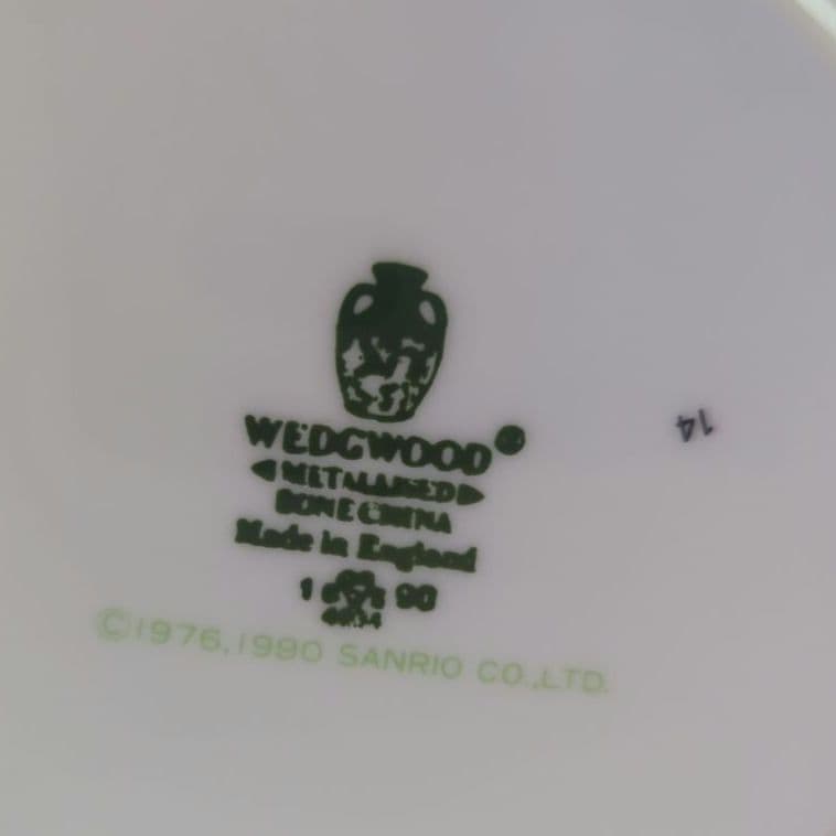 【超レア】ウェッジウッド×ハローキティお皿4枚セット