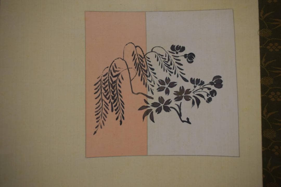 真作/聴宗/雛図/布袋屋掛軸HH-225