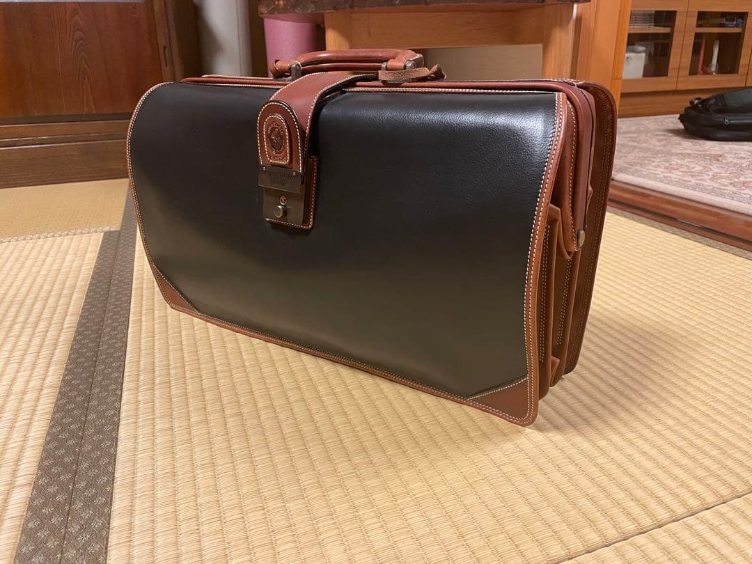 【美品・未使用】MICHEL'CLO NSX ビジネスバッグ 黒/茶