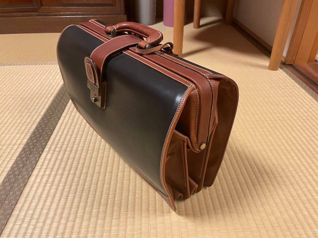 【美品・未使用】MICHEL'CLO NSX ビジネスバッグ 黒/茶