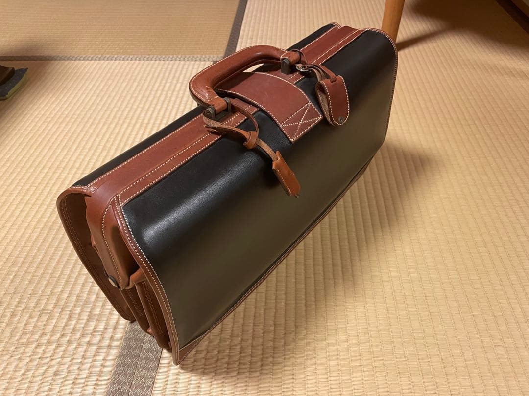 【美品・未使用】MICHEL'CLO NSX ビジネスバッグ 黒/茶