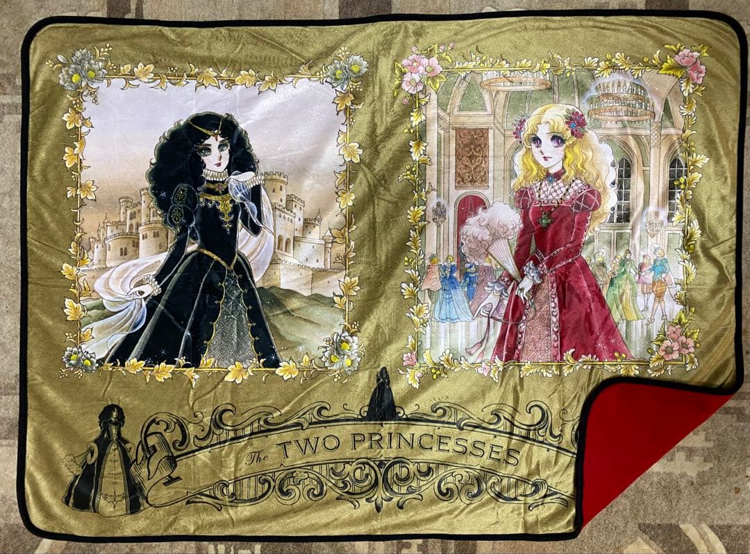 ガラスの仮面『The Two Princesses』ブランケット