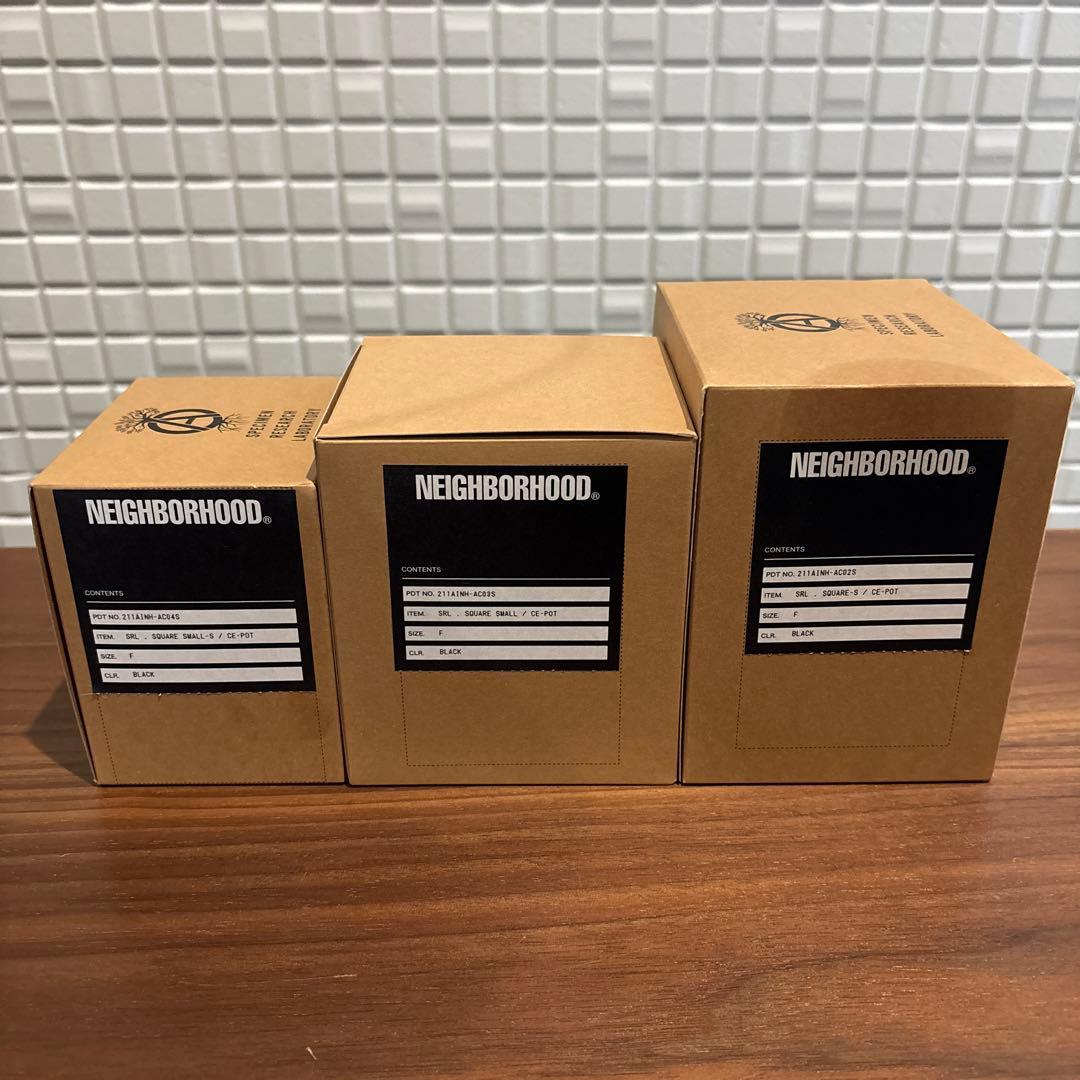 SRL . SQUARE / CE-POT 3種セット 新品 ネイバーフッド