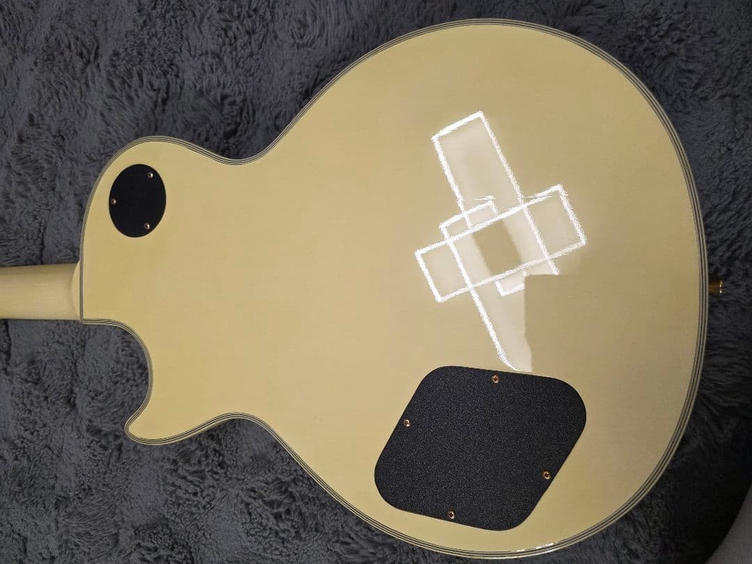 Maison レスポールスタイル エレキギター アイボリー