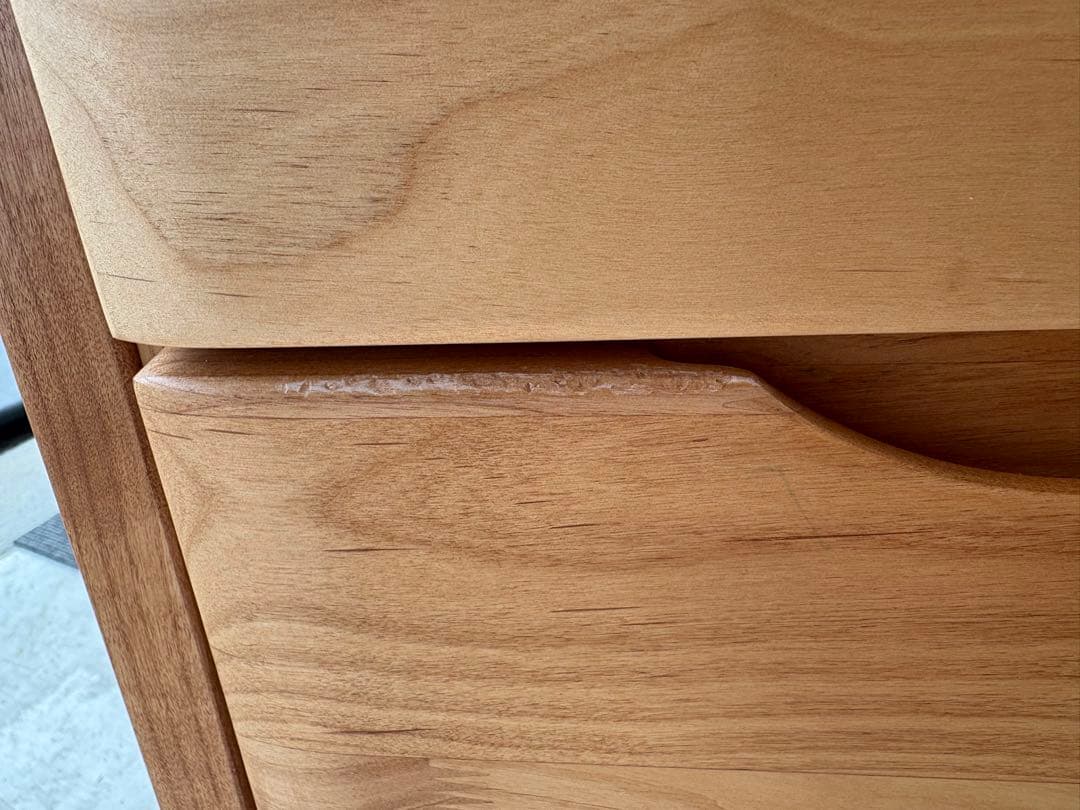 【引取or直配送】ニトリ 木製 チェストラック アルナス2 80 シェルフ