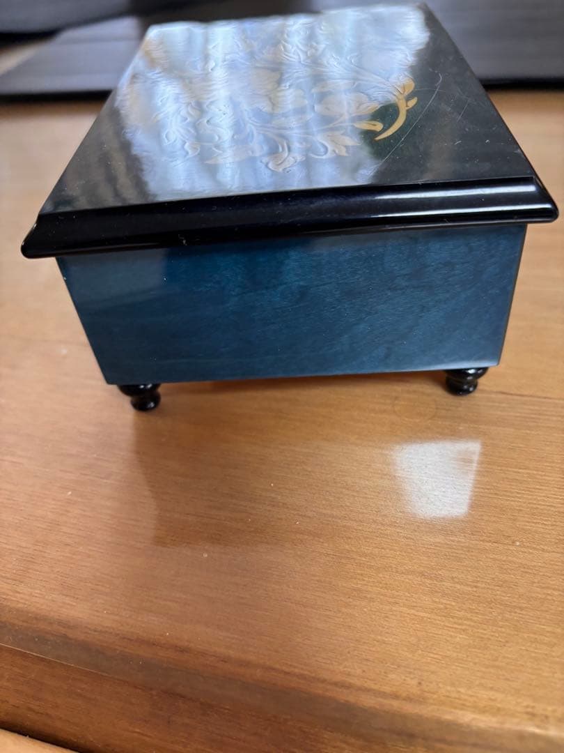 SALE❣️未使用コレクション ❣️イタリア製オルゴール 象嵌細工 動作品