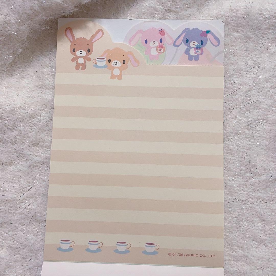 平成 レトロ メモ帳 レターセット等 シュガーバニーズ - メルカリ