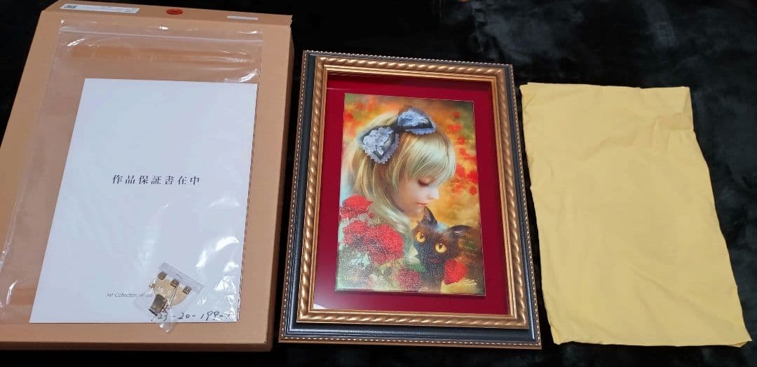 【75枚限定】shu アリス 絵画 シリアルナンバー入り shu 直筆イラスト入