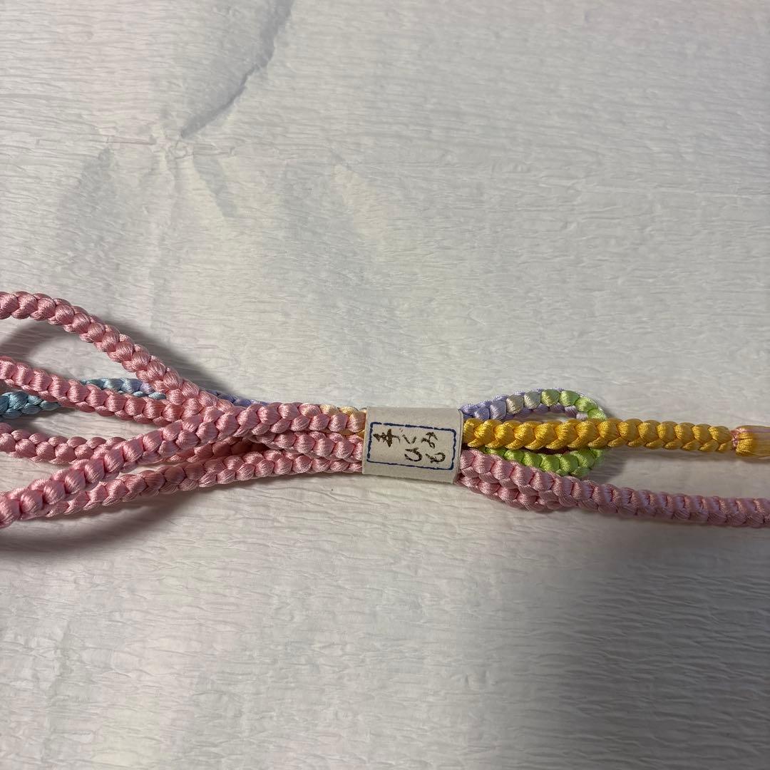 七五三　七歳正絹着物五点セット　未使用