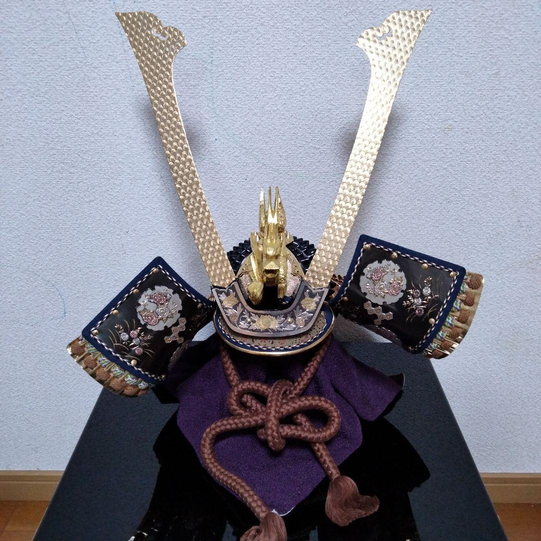 五月人形 鎌倉時代兜 陣羽織 秀麿作