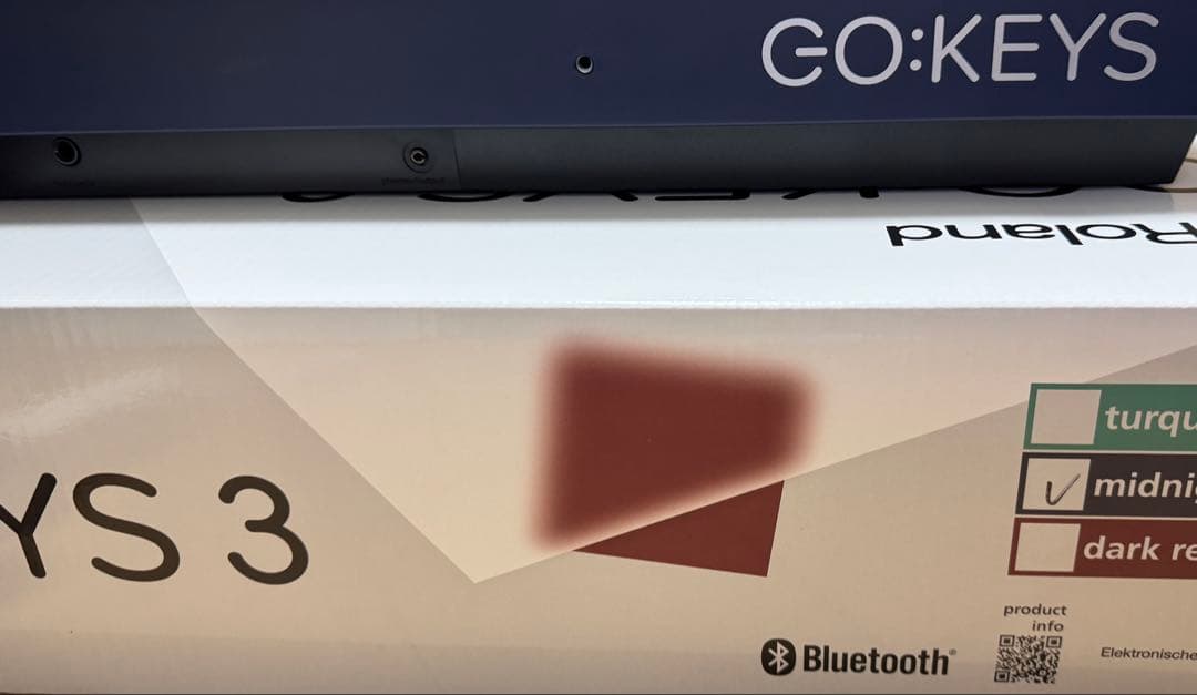 せ*ん様 Roland GO:KEYS 3 -MUミッドナイトブルー 別売専用付