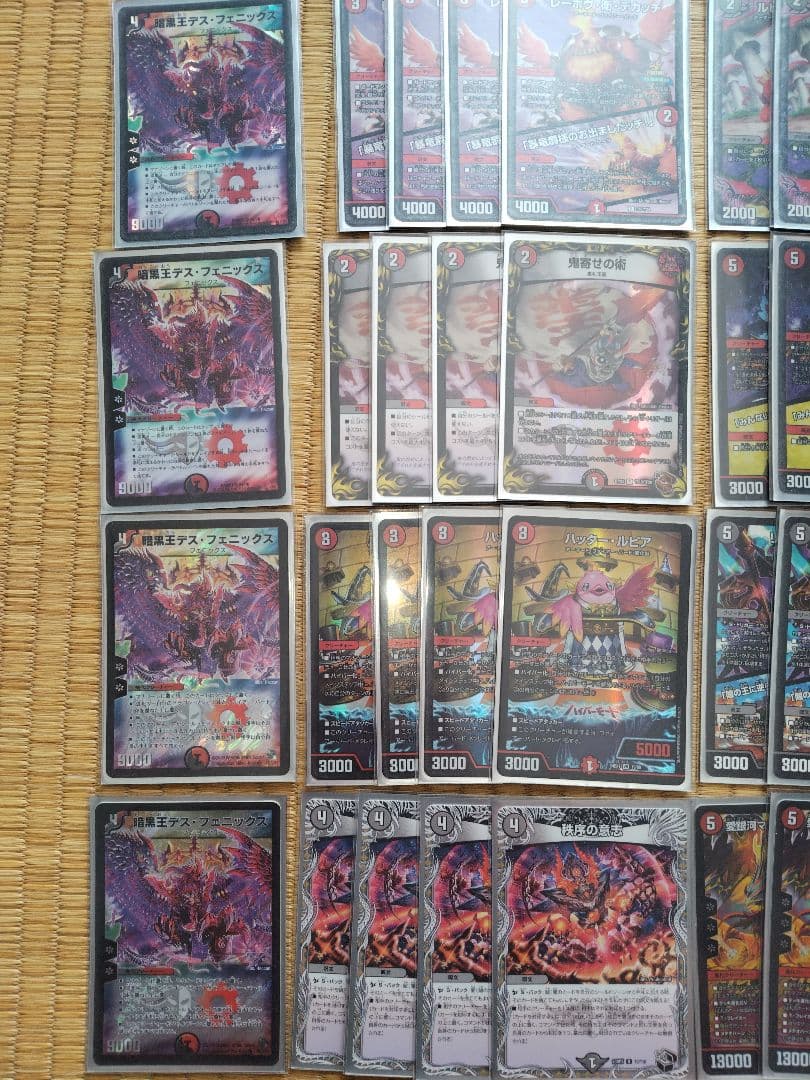 構築済みデッキ【赤黒フェニックス】デッキ＆2重スリーブ デュエル