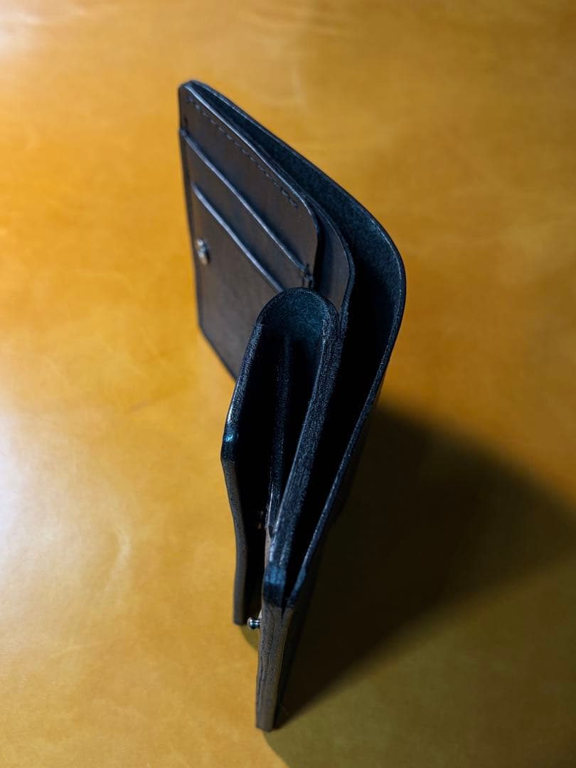 イタリアンレザーマルゴー折りたたみ財布