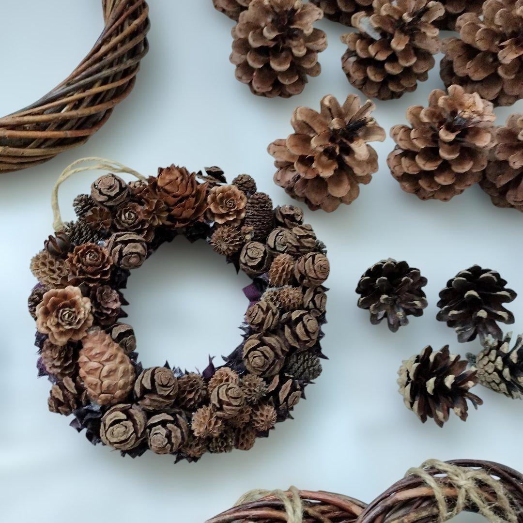 リース材料セット（自然素材） - メルカリ