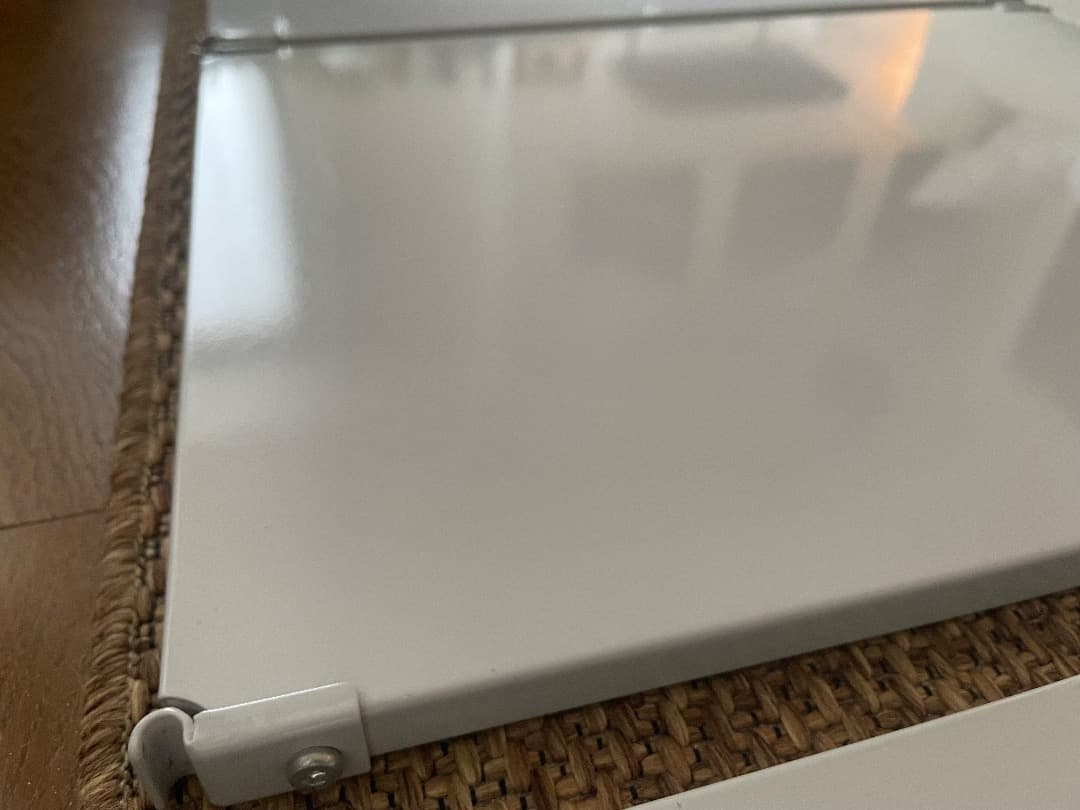 無印 スチールユニットシェルフ用・追加棚幅56cm 5枚+バックパネル2枚セット