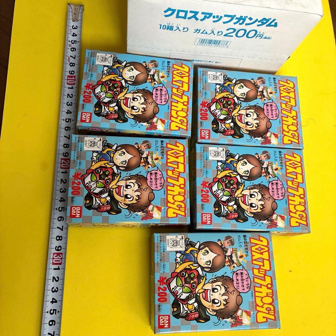 は*こ様 クロスアップガンダム 全5箱セット　外箱付　未使用