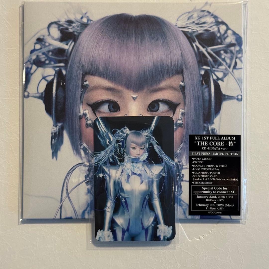 XG THE CORE 核 Solo Ver. ヒナタ CD トレカ付き - メルカリ