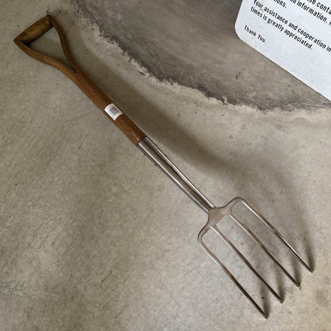 英国 SPEAR&JACKSON スピアジャクソン ロングフォーク ガーデニング