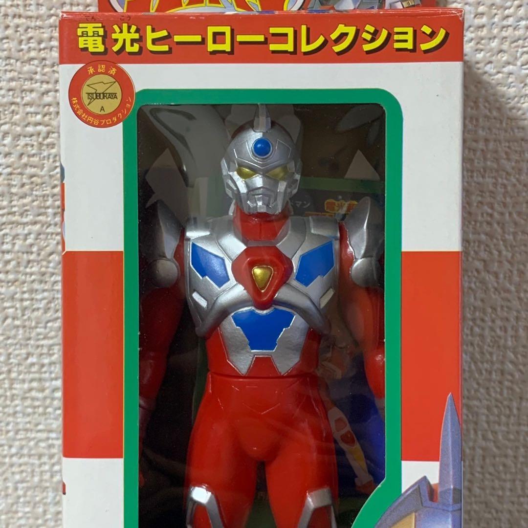 当時物 電光超人グリッドマン 電光ヒーローコレクション ソフビ - メルカリ