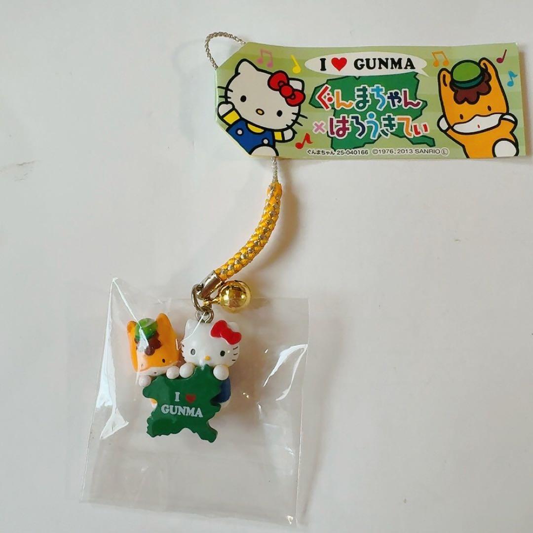 ご当地キティ 群馬 ぐんまちゃん 根付け ストラップ - メルカリ