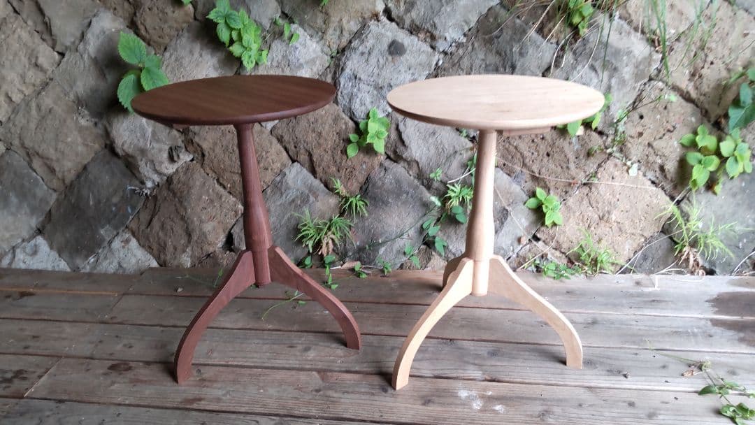 【セール】サイドテーブル ブラックウォールナット