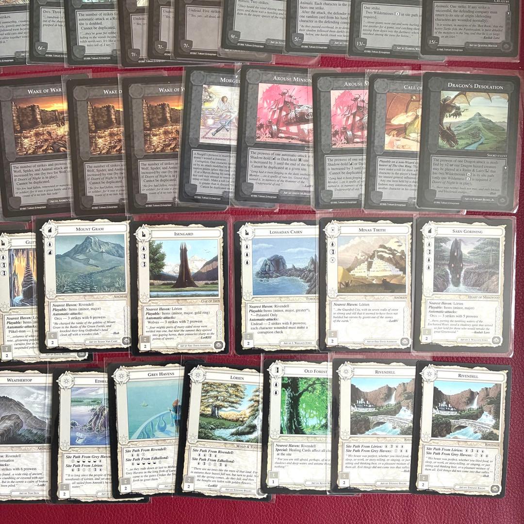 ミドルアース カード ザ・ウィザード 限定版 ccg 指輪物語 まとめ売り