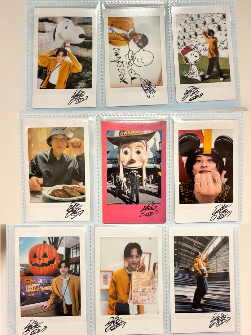 山口託矢 ランダムチェキ 2023年〜 直筆サイン入り