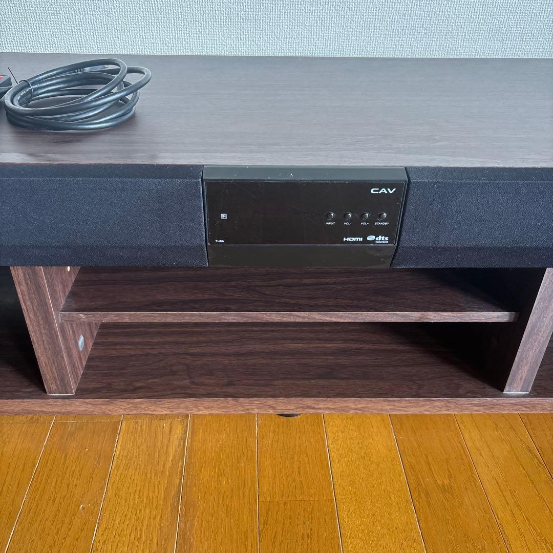 ＣＡＶジャパン3.1chシアターラック130cm テレビ台/テレビボード取説無し