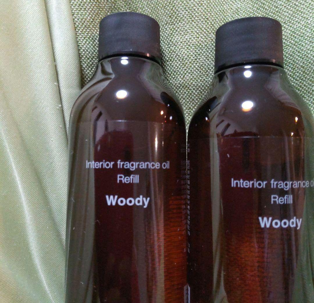 無印良品インテリアフレグランスオイル詰め替え用ウッディ新品✨2本