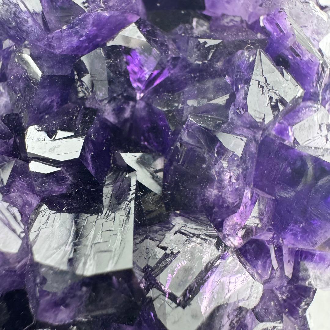 G-95アメジスト濃紫クラスター ドーム 原石 天然石 パワーストーン