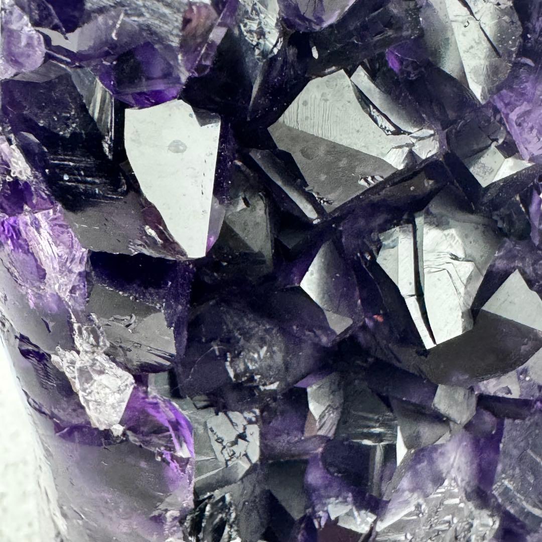 G-95アメジスト濃紫クラスター ドーム 原石 天然石 パワーストーン