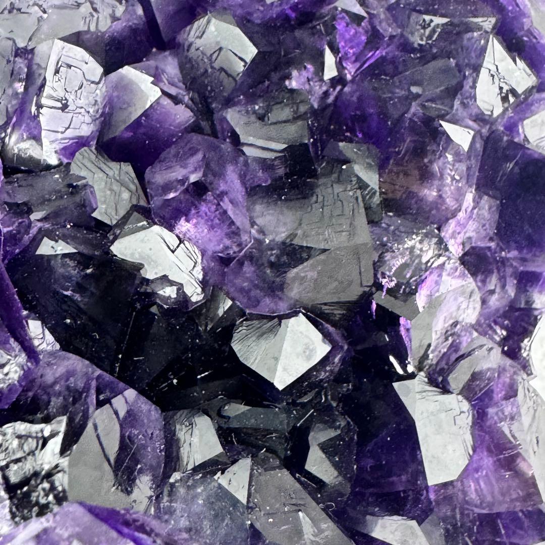 G-95アメジスト濃紫クラスター ドーム 原石 天然石 パワーストーン