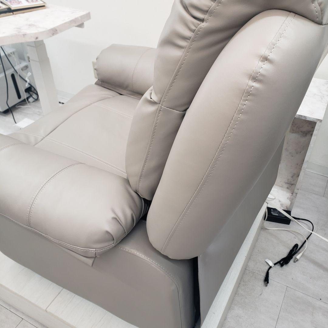 4点セット電動ラウンジチェア SHIFFONJr(シフォンジュニア) グレージュ