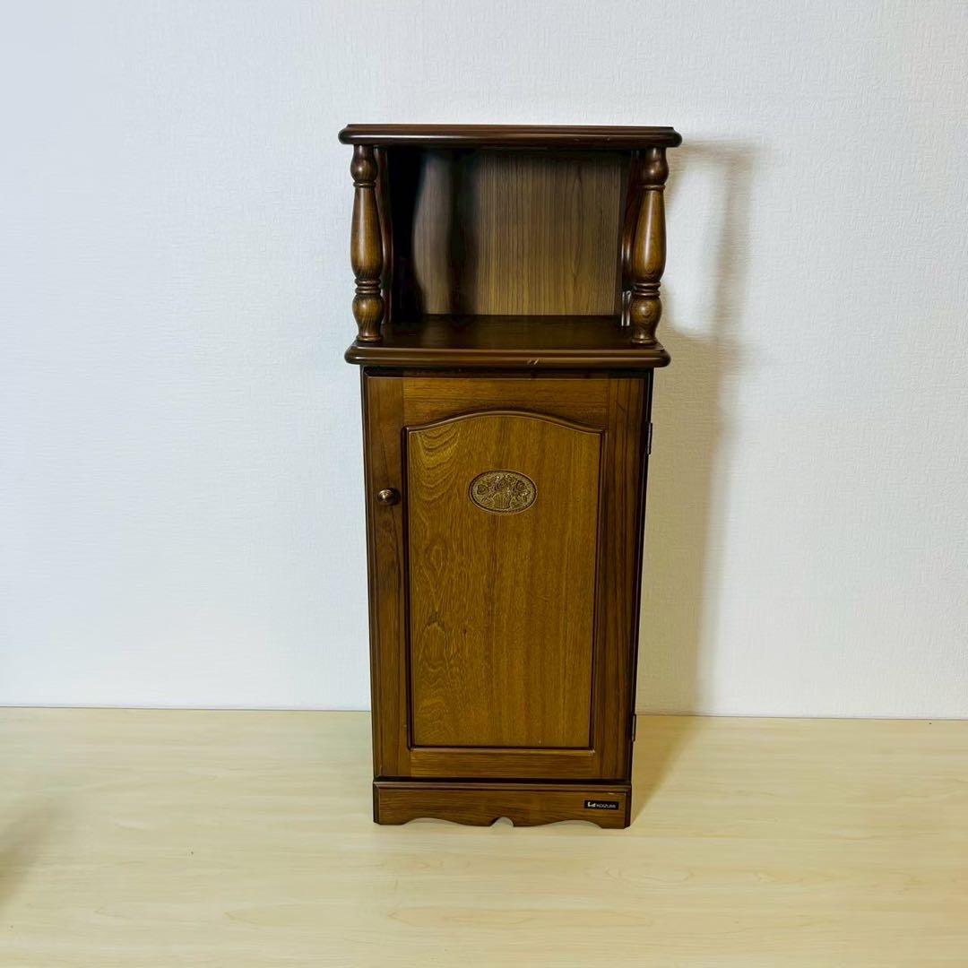 KOIZUMI 電話台 サイドボード 花台 FAX台 小物収納 コーナーラック