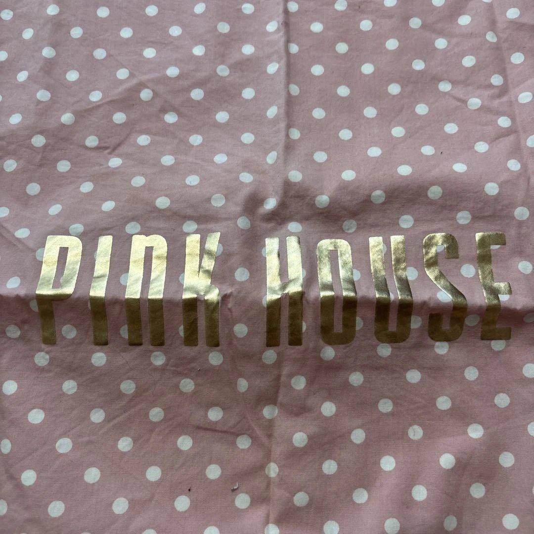 PINK HOUSE 50周年ショッパー＆ピンク&ホワイトドットクッションカバー